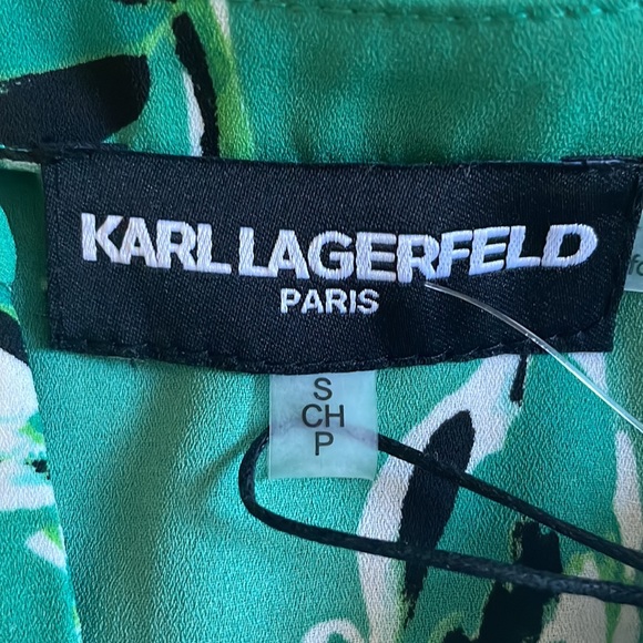 Karl Lagerfeld Floral Tunic S - Picture 7 of 10